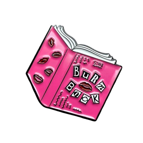 🆕Burn Book Enamel Pin Brooch - Picture 2 of 4